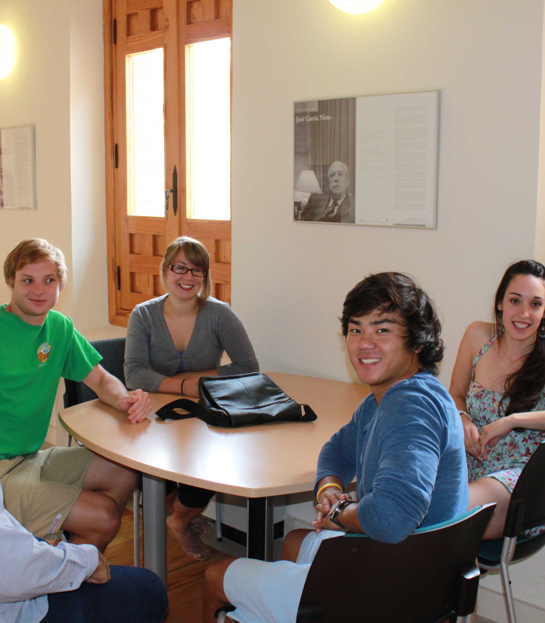 Students in class