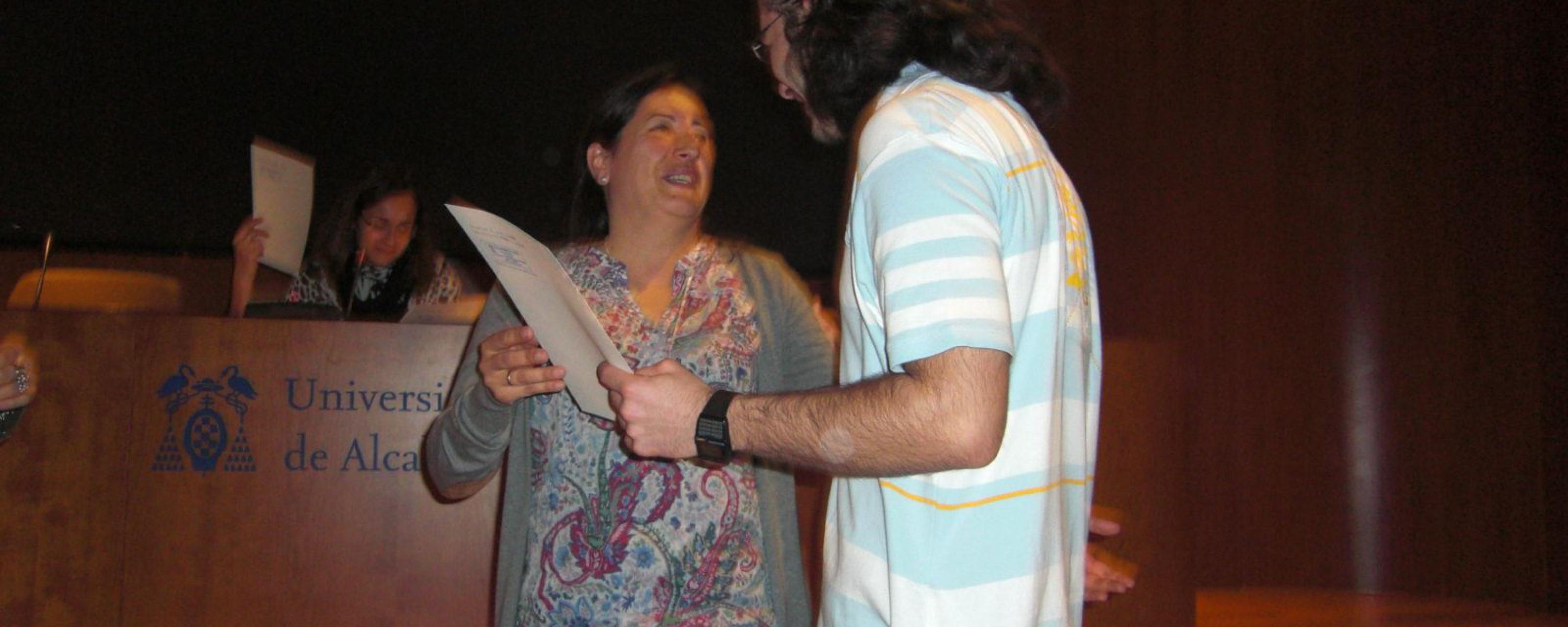 Entrega de diplomas (invierno 2009)