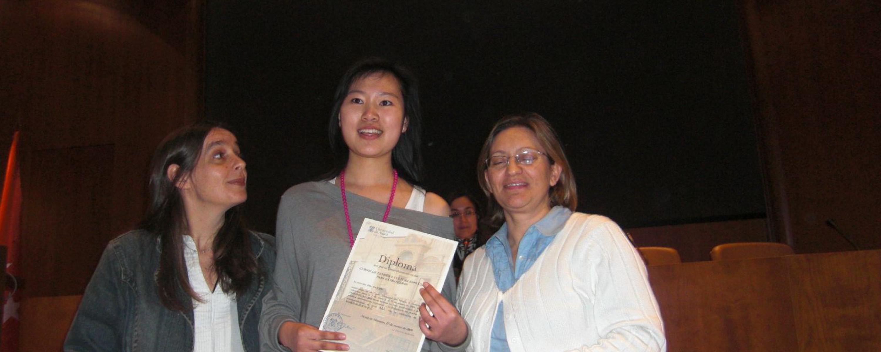 Entrega de diplomas (invierno 2009)