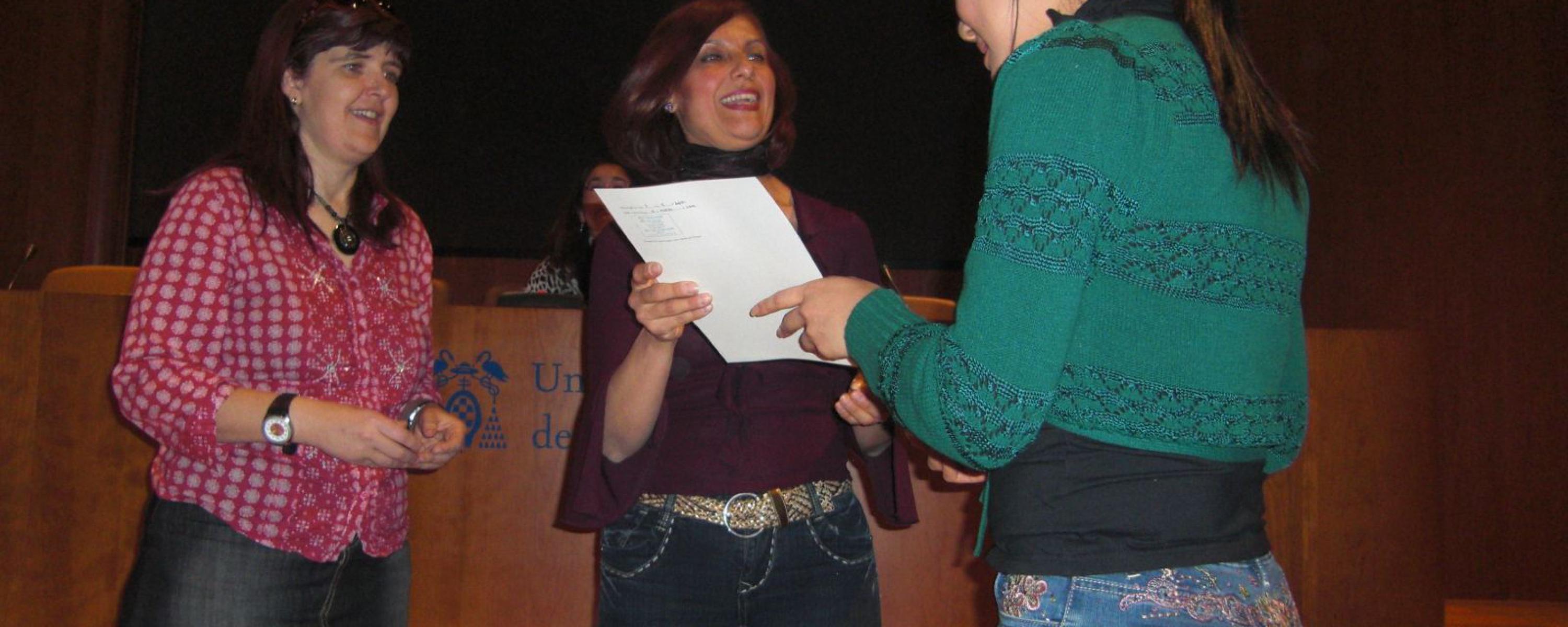 Entrega de diplomas (invierno 2009)