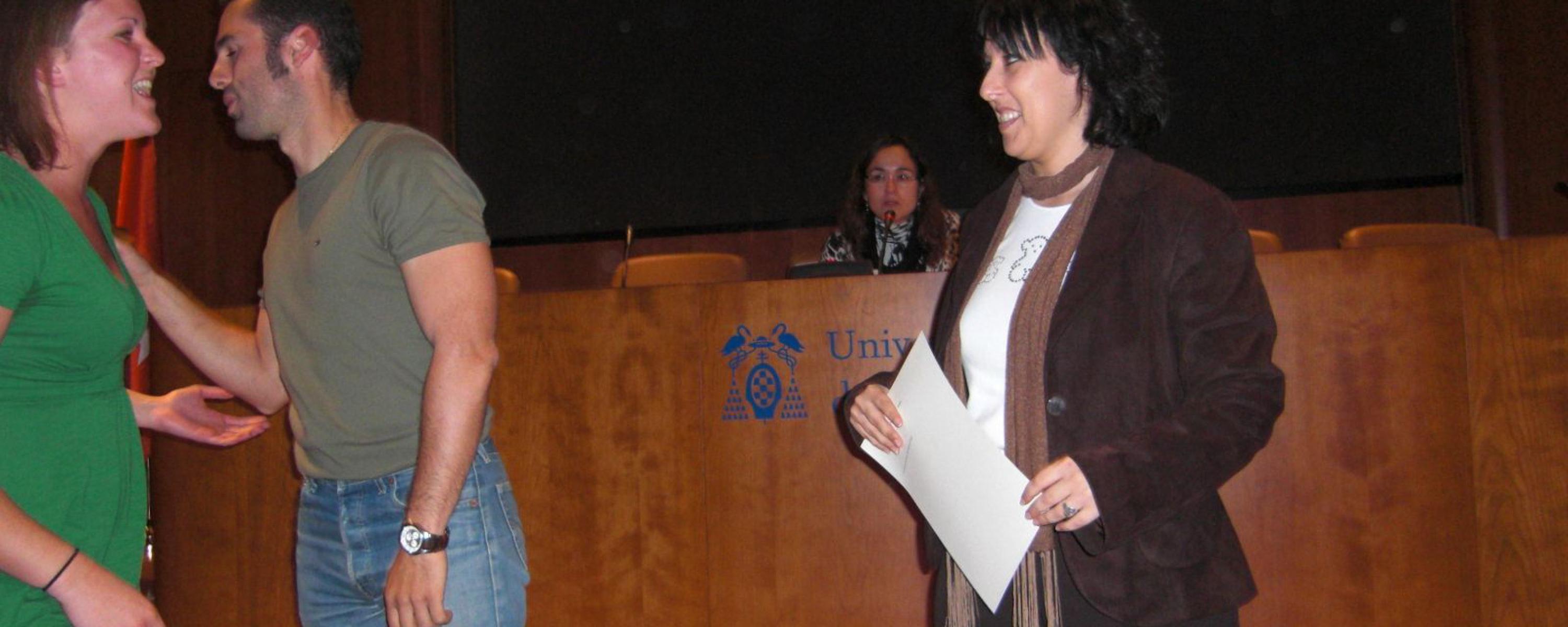 Entrega de diplomas (invierno 2009)