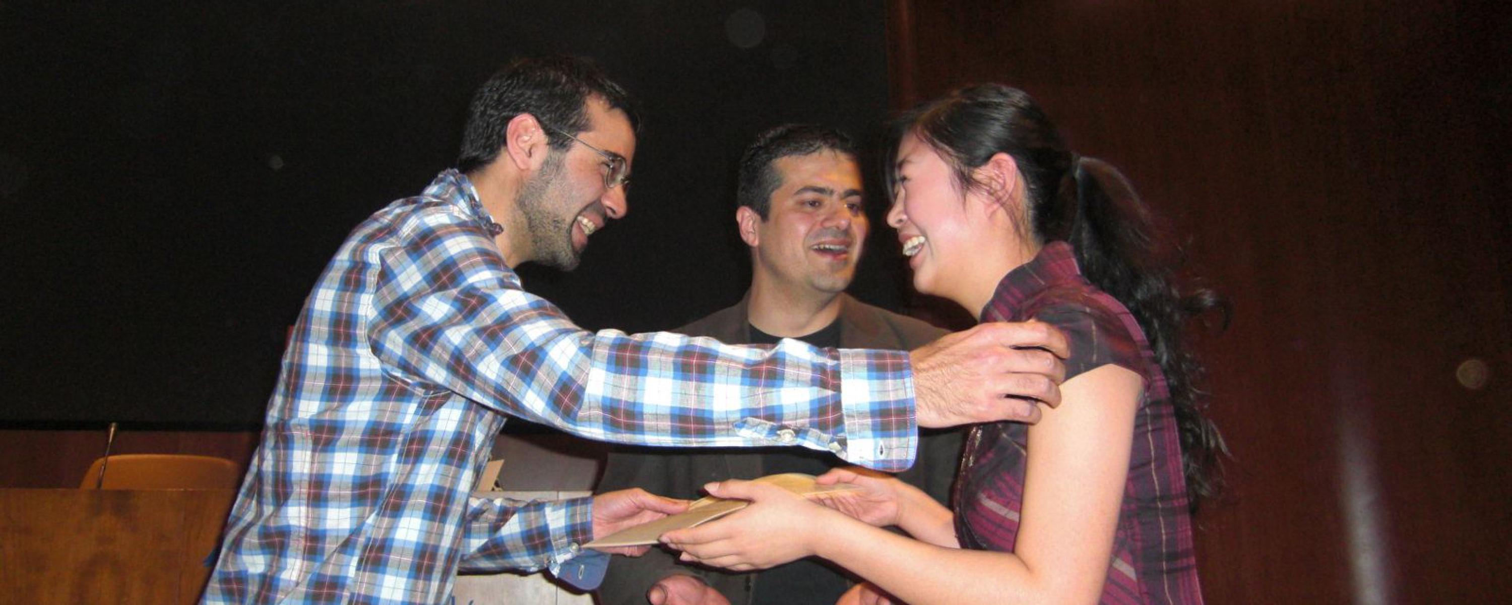Entrega de diplomas (invierno 2009)
