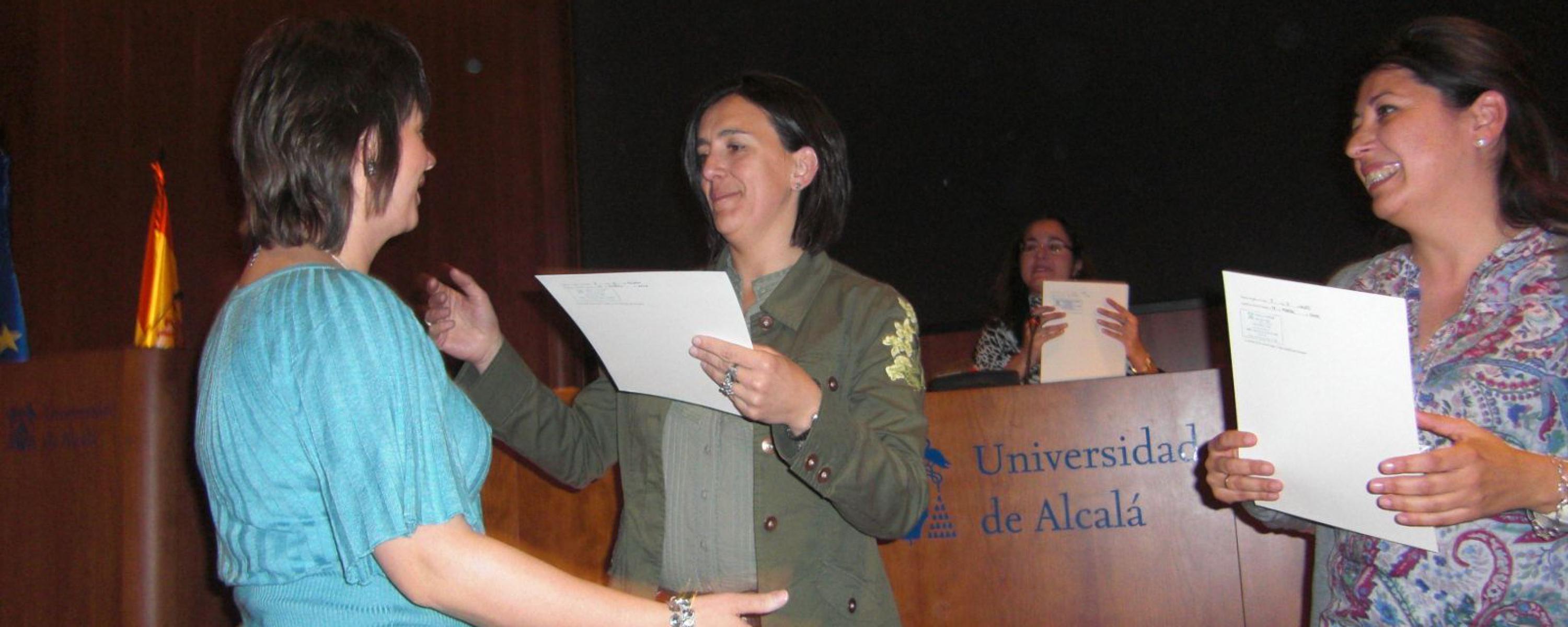 Entrega de diplomas (invierno 2009)