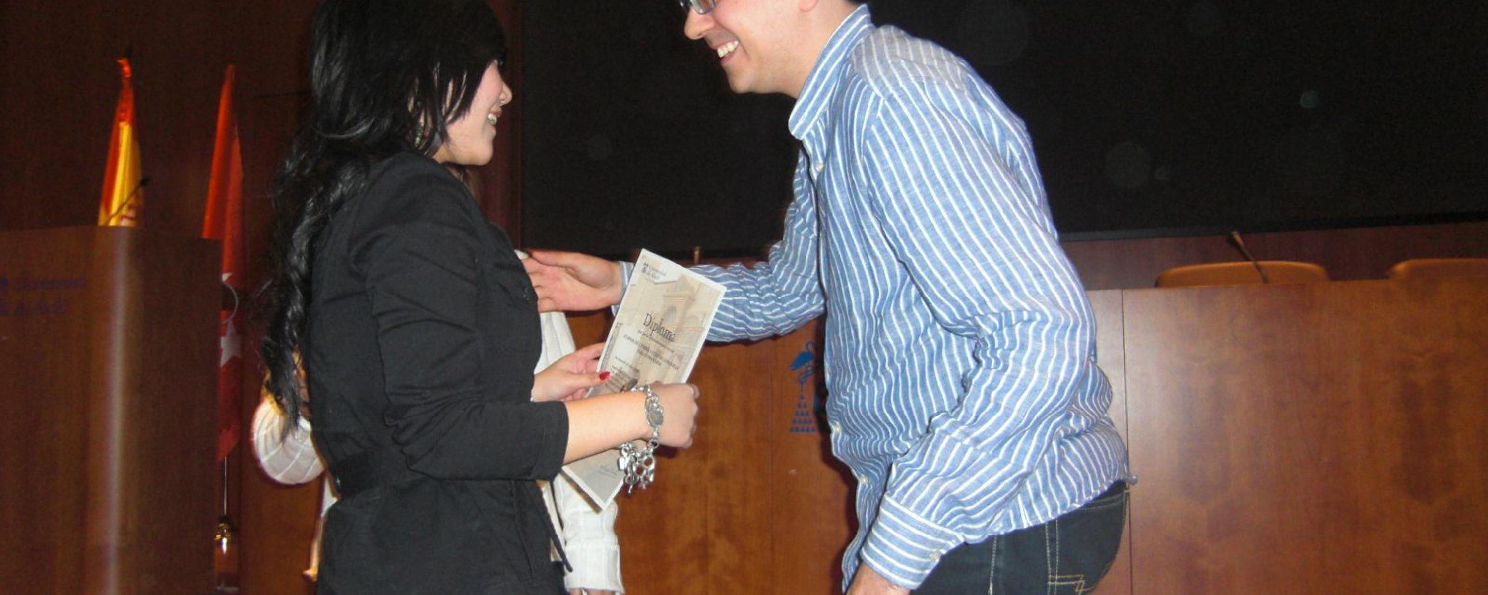 Entrega de diplomas (invierno 2009)