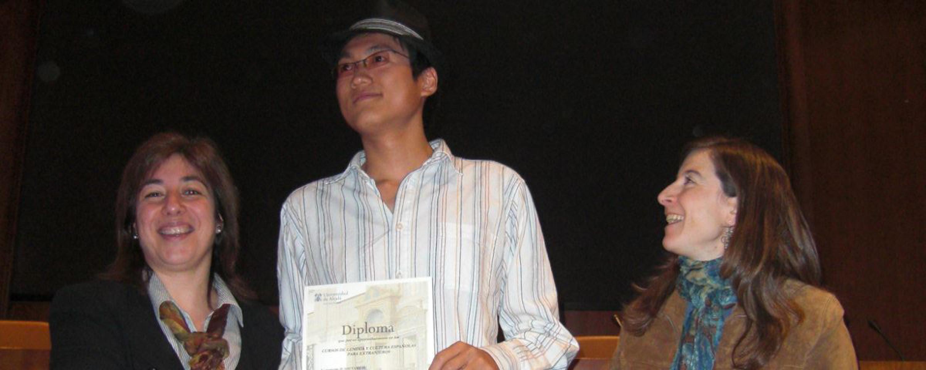 Entrega de diplomas (invierno 2009)