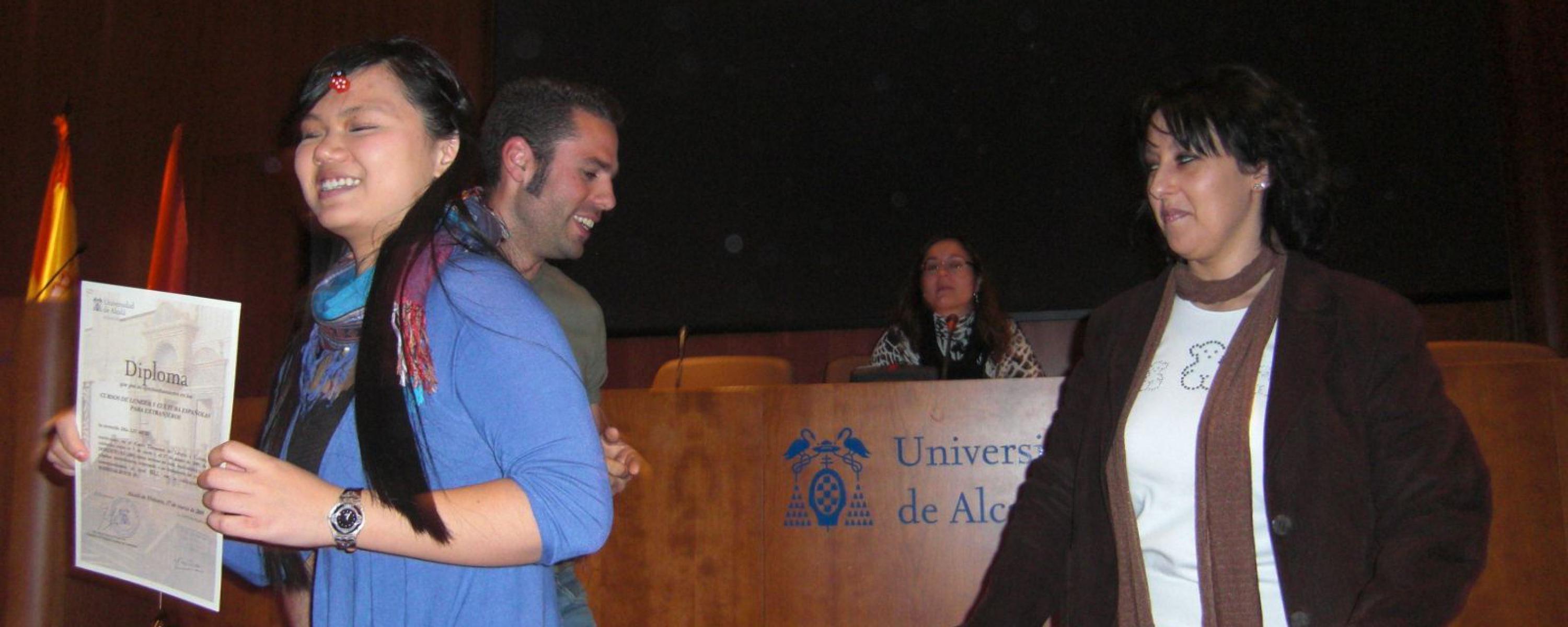 Entrega de diplomas (invierno 2009)