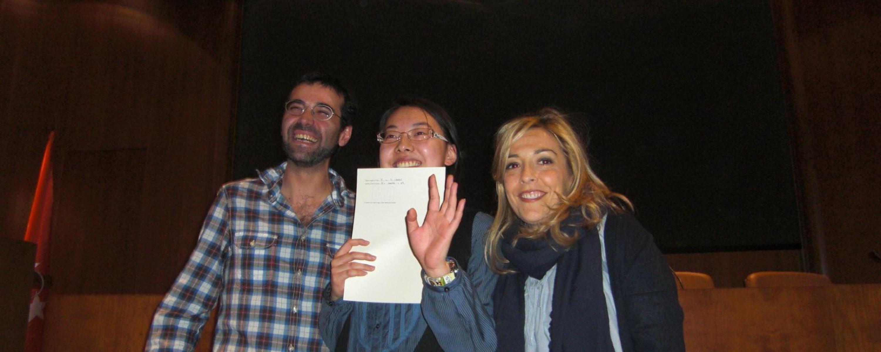 Entrega de diplomas (invierno 2009)