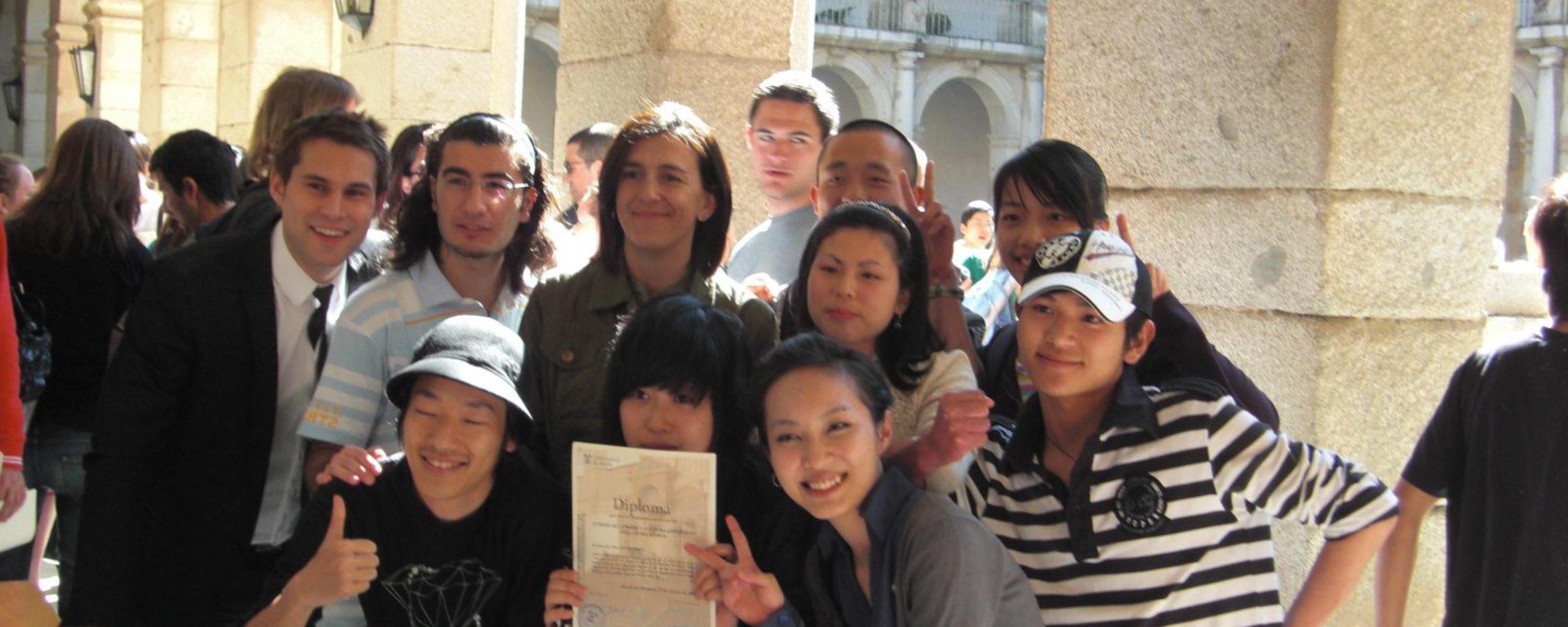 Entrega de diplomas (invierno 2009)