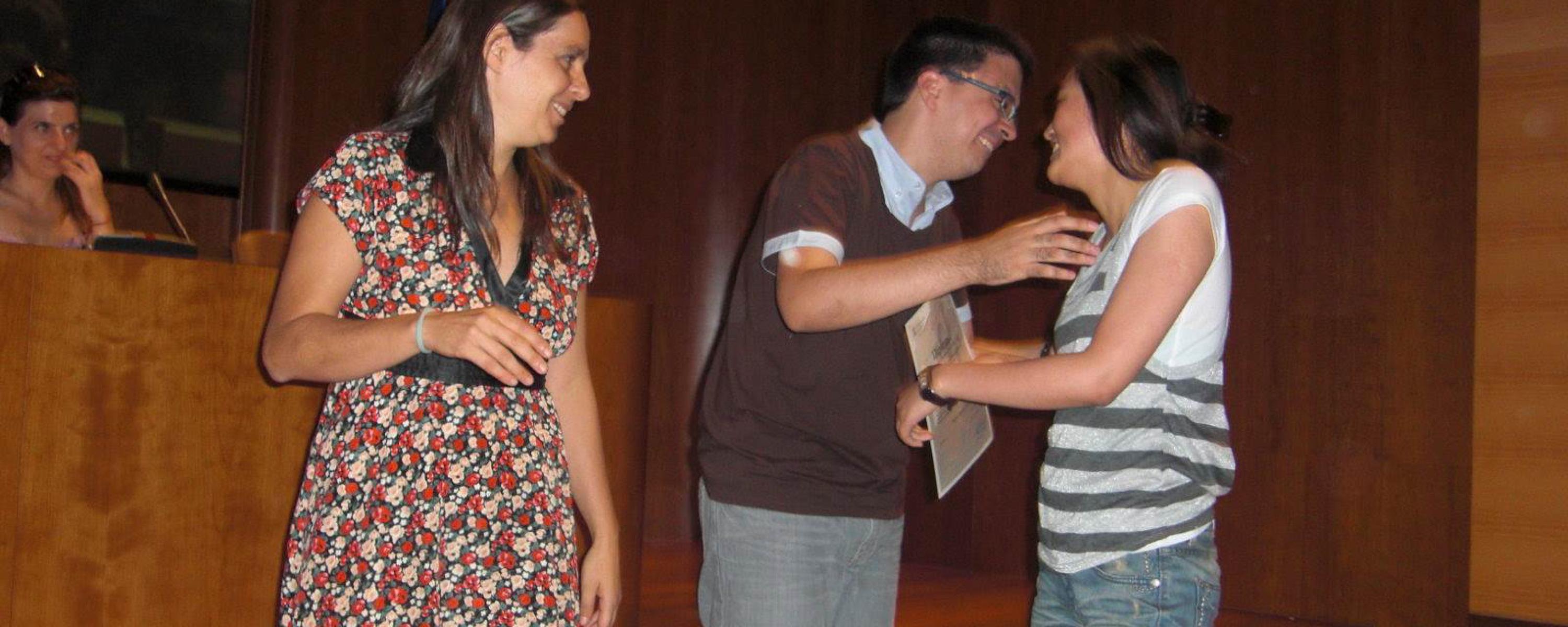 Entrega de diplomas (julio 2009)