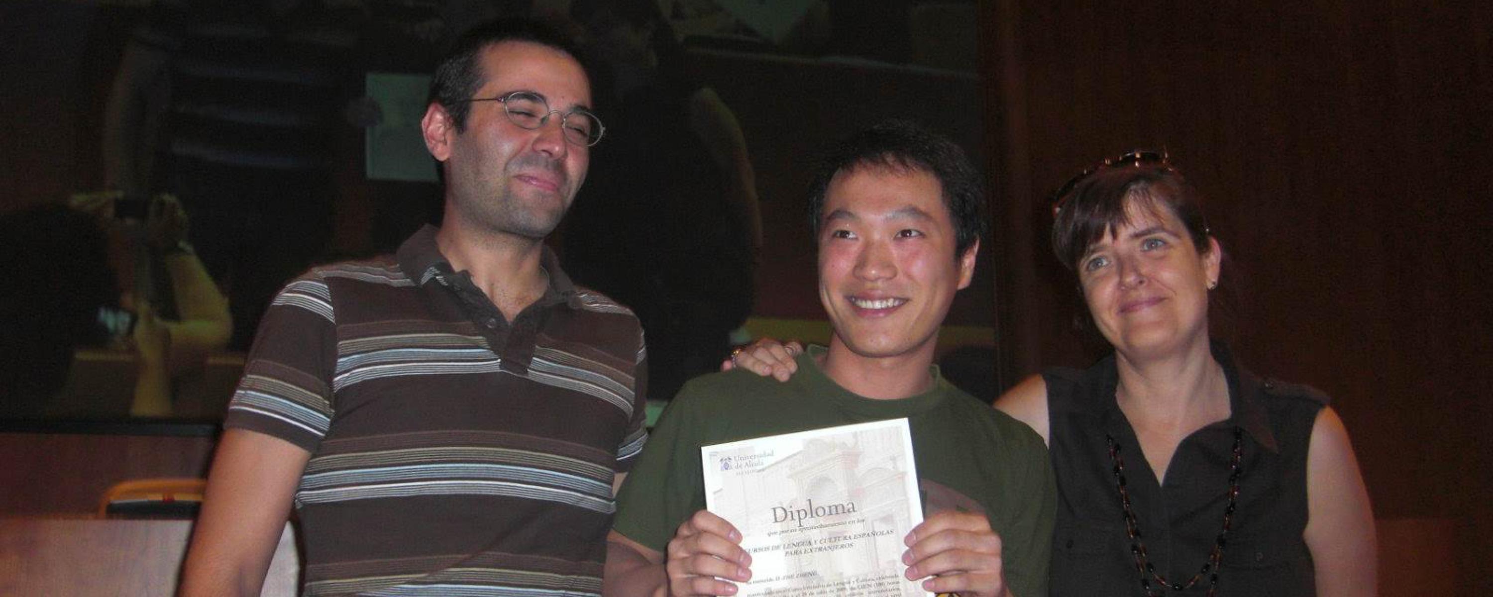 Entrega de diplomas (julio 2009)