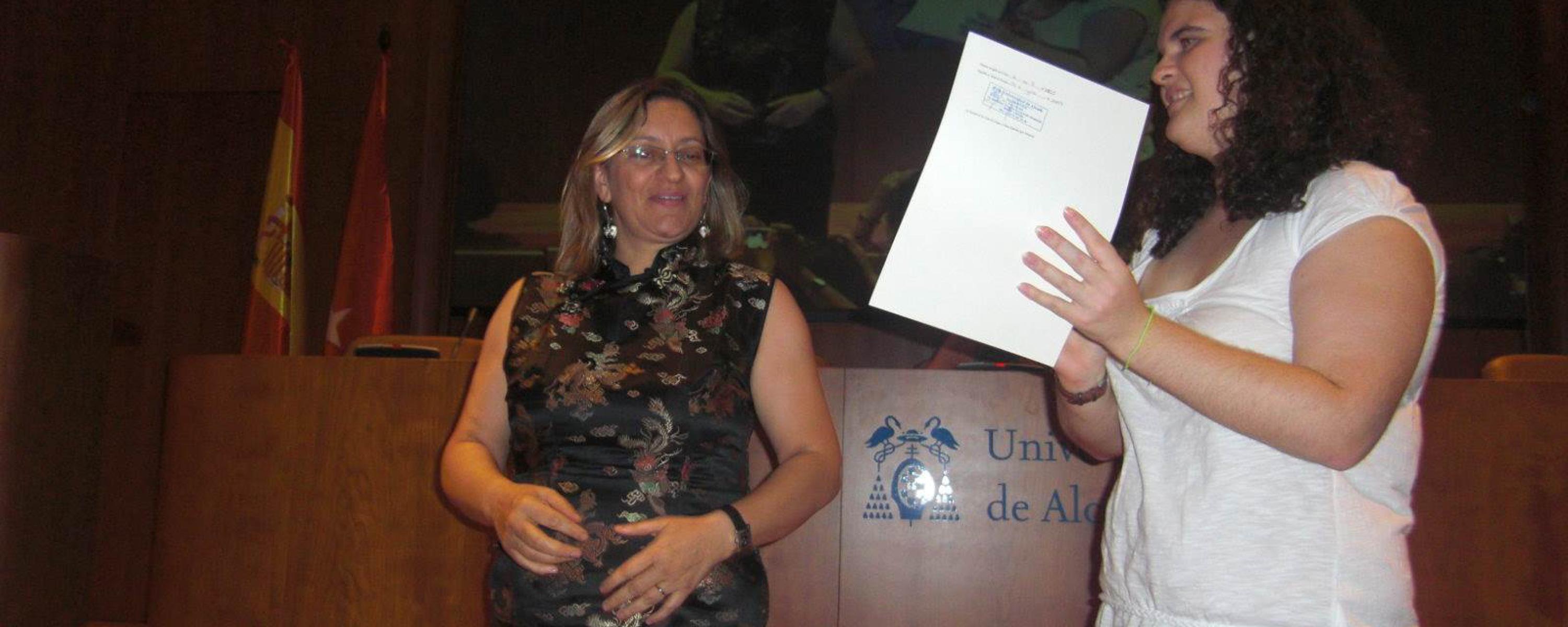 Entrega de diplomas (julio 2009)
