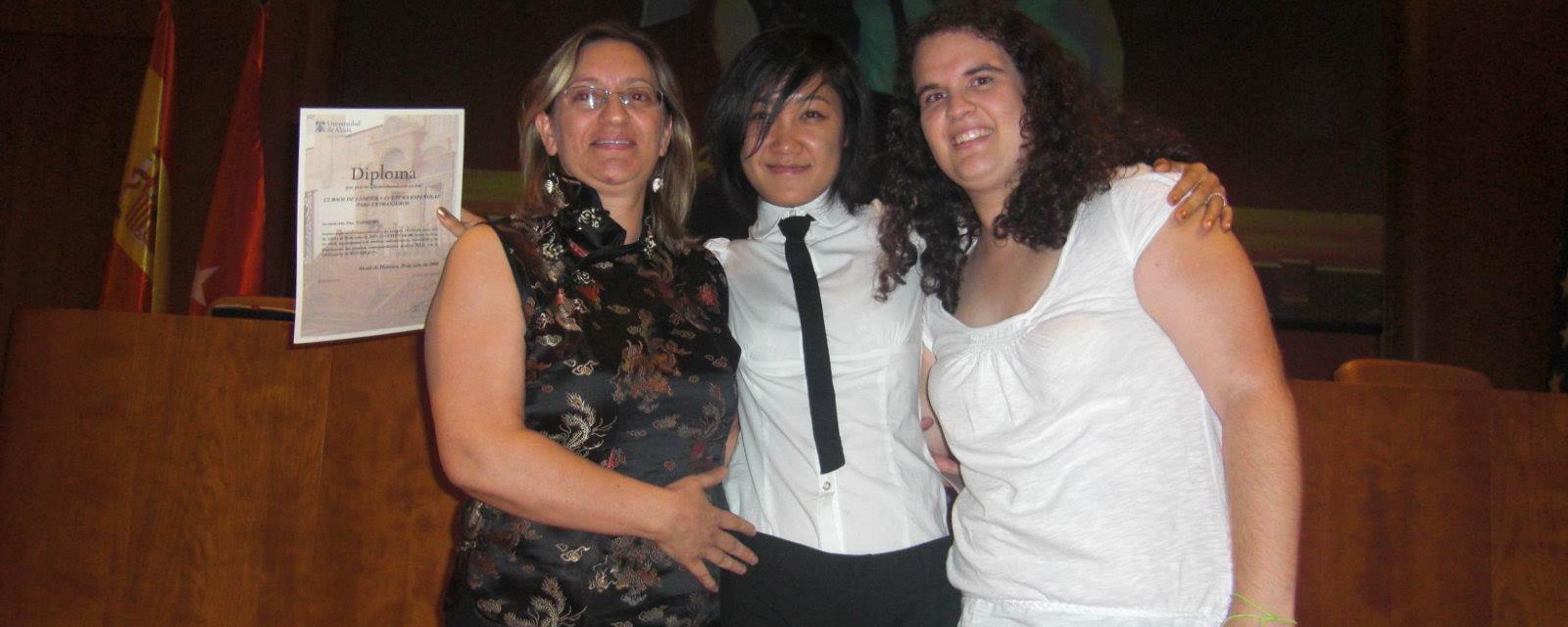 Entrega de diplomas (julio 2009)
