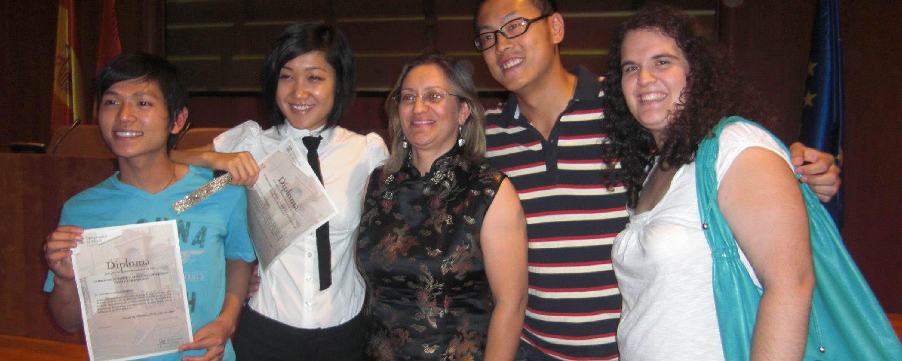 Entrega de diplomas (julio 2009)