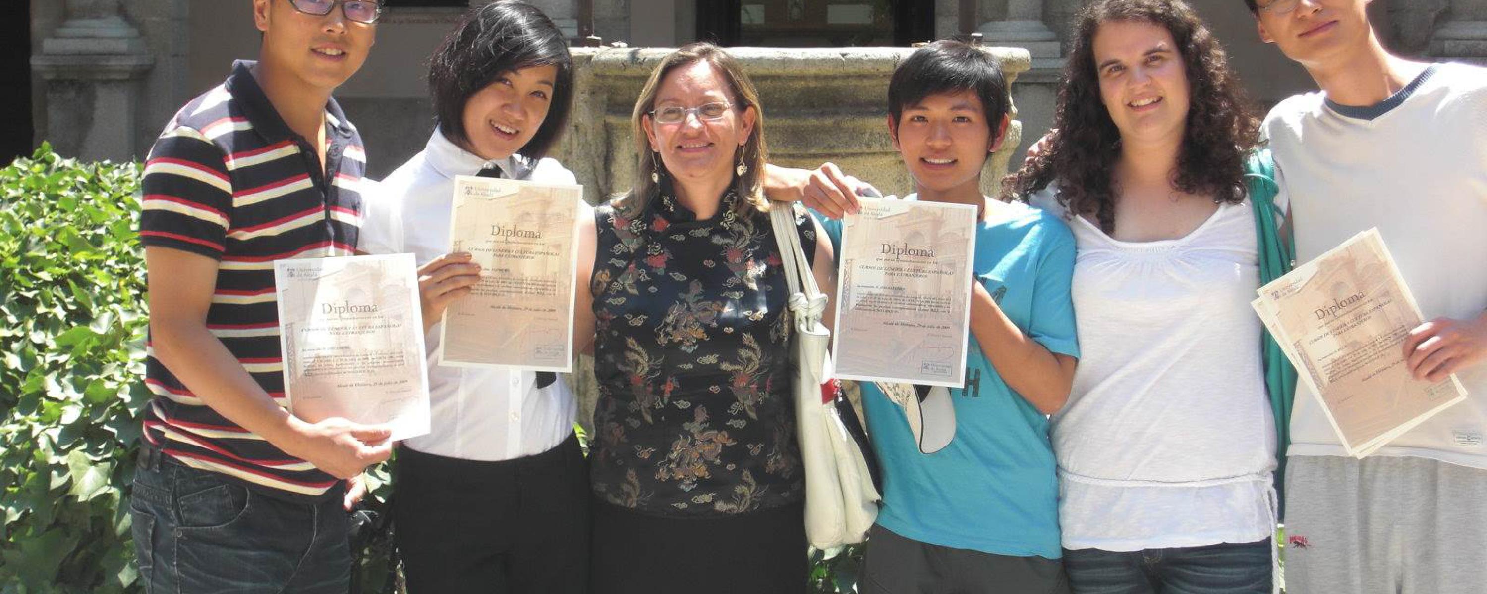 Entrega de diplomas (julio 2009)
