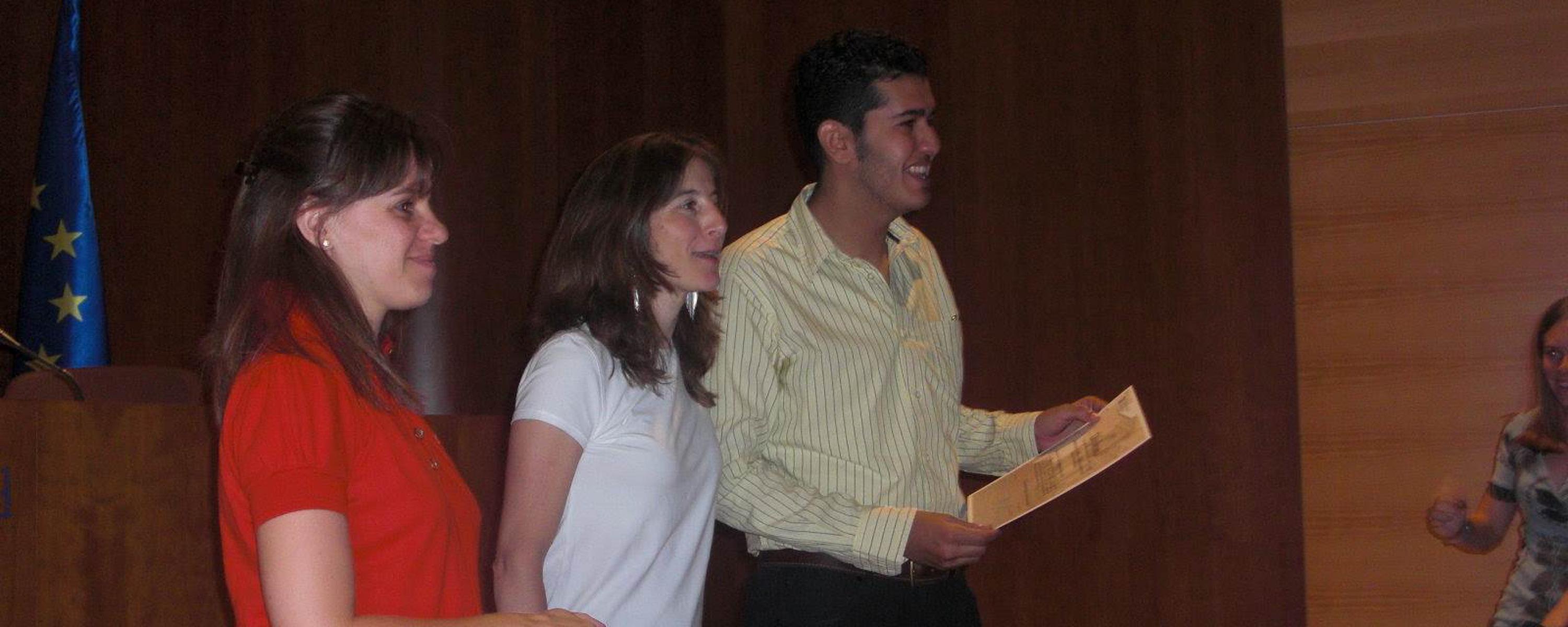 Entrega de diplomas (junio 2009)