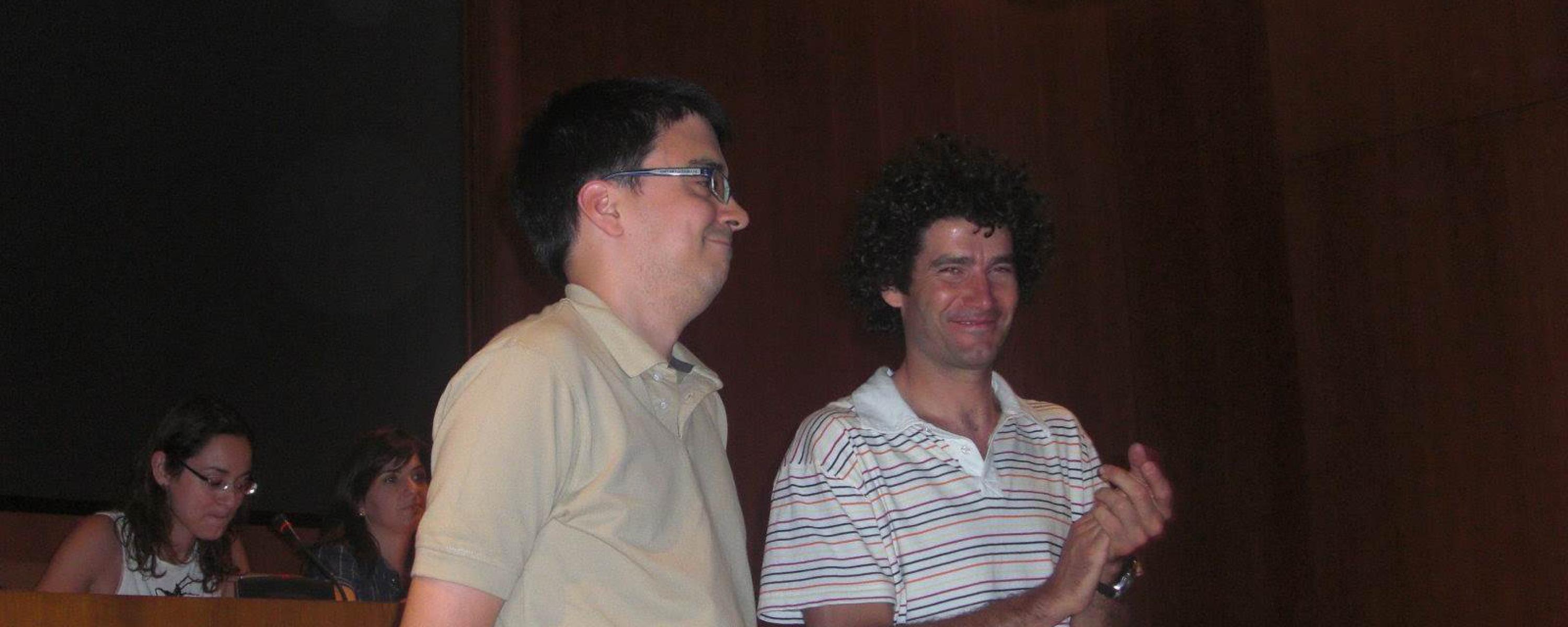 Entrega de diplomas (junio 2009)