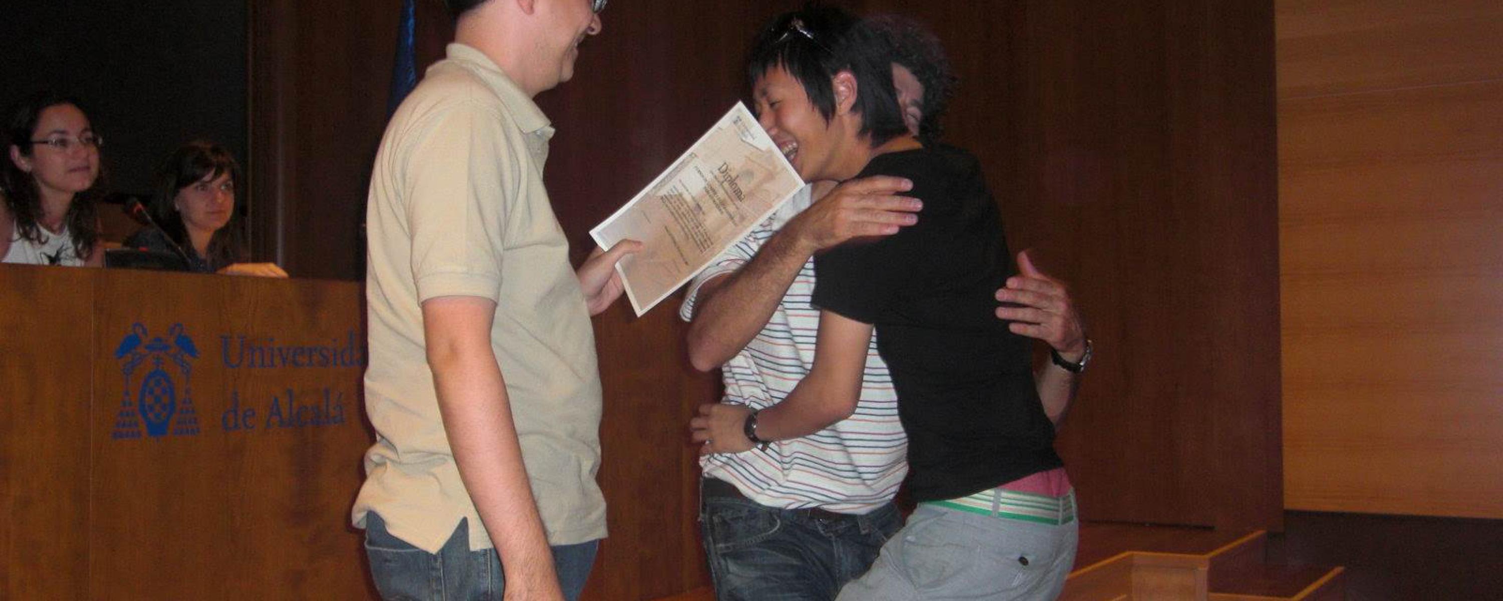Entrega de diplomas (junio 2009)