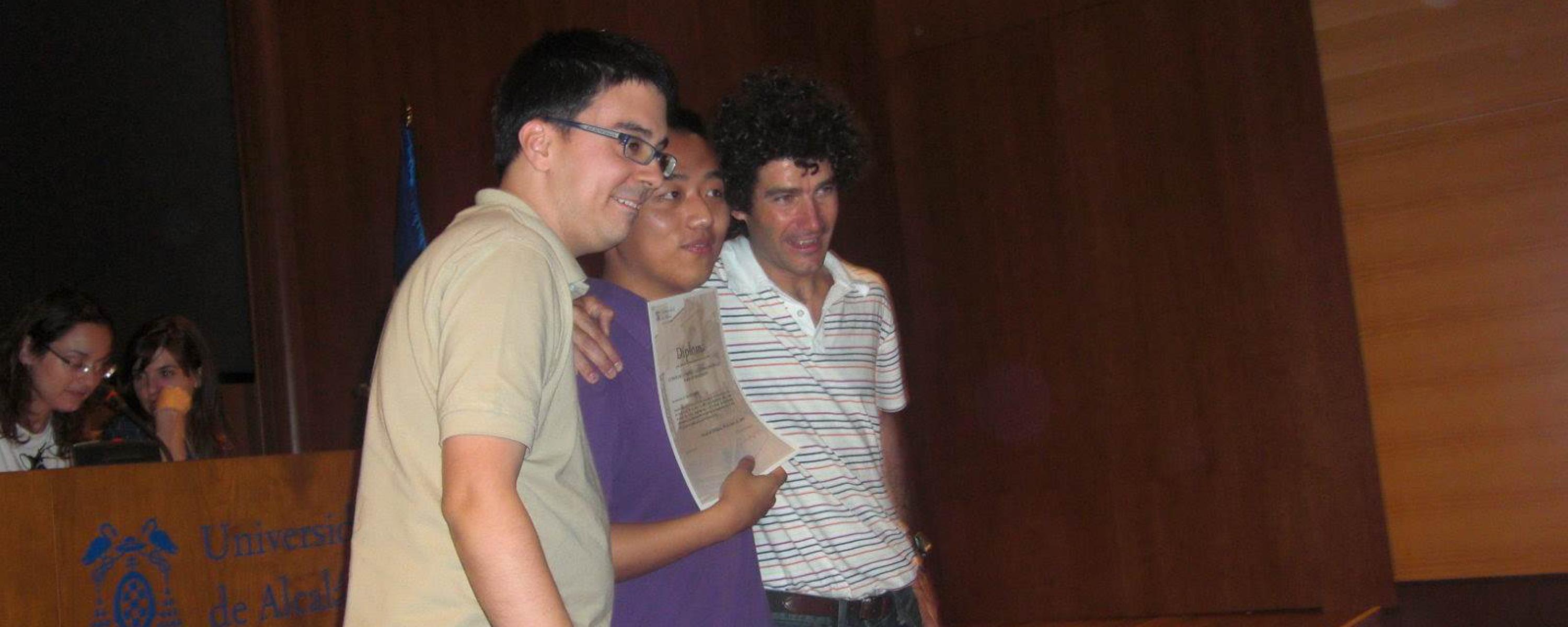 Entrega de diplomas (junio 2009)