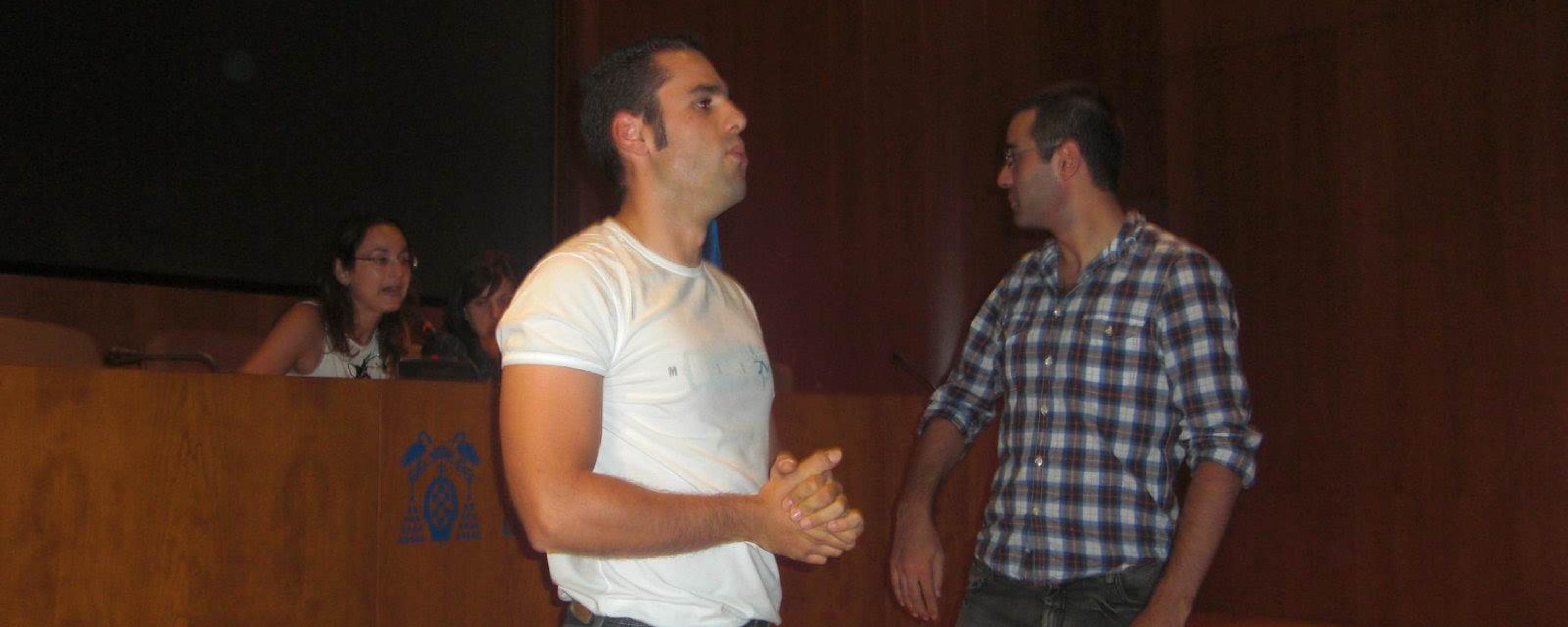 Entrega de diplomas (junio 2009)
