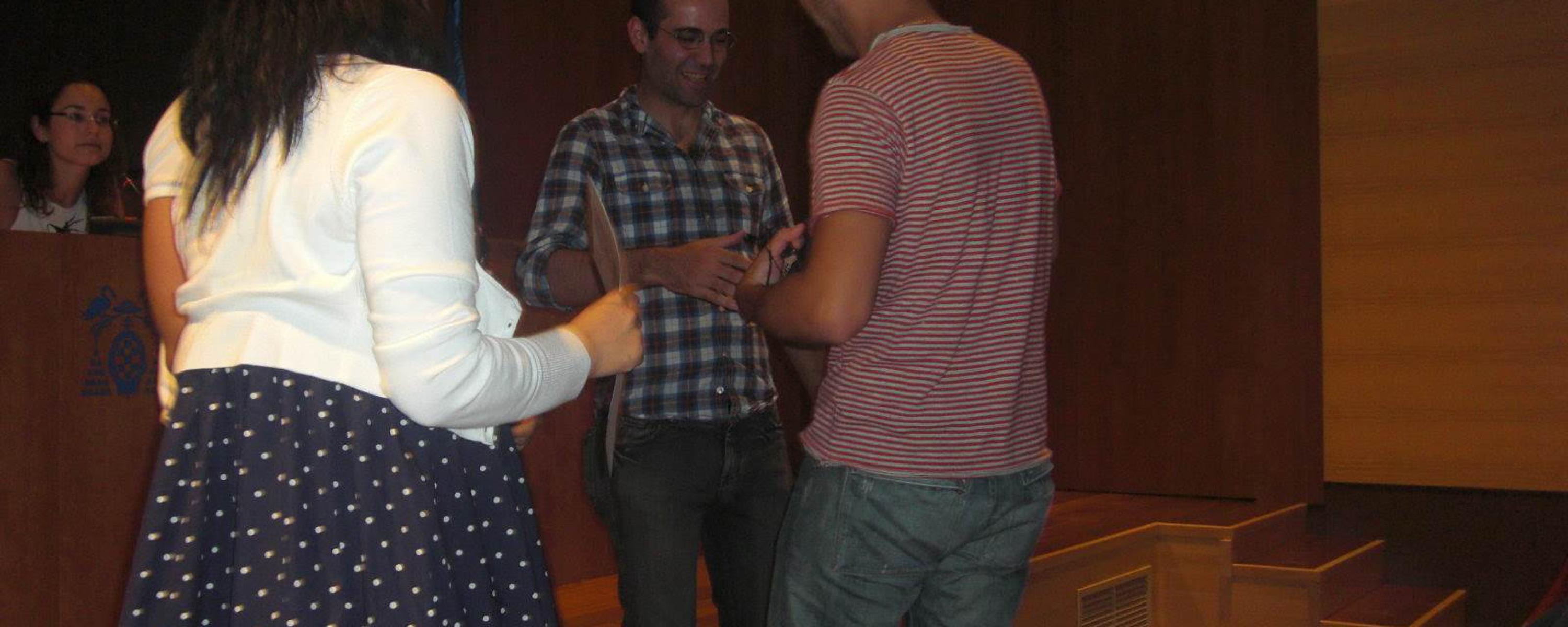 Entrega de diplomas (junio 2009)