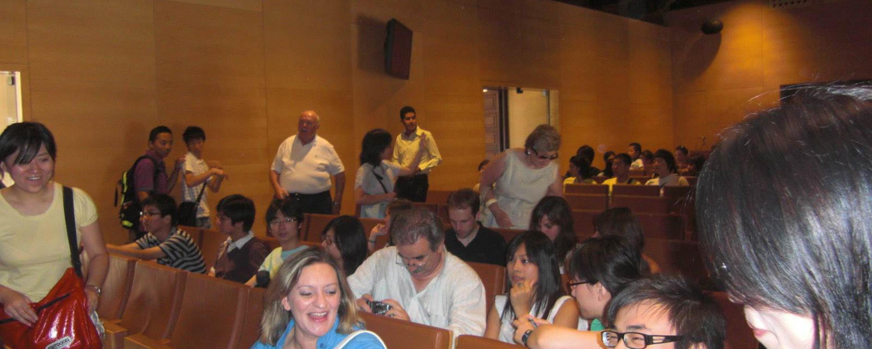 Entrega de diplomas (junio 2009)
