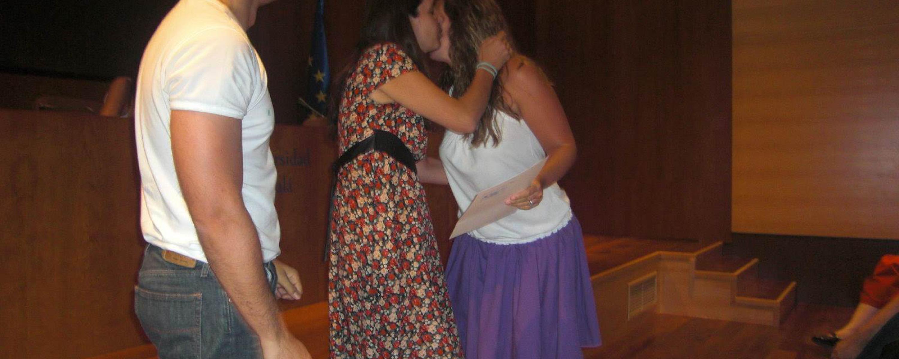 Entrega de diplomas (junio 2009)