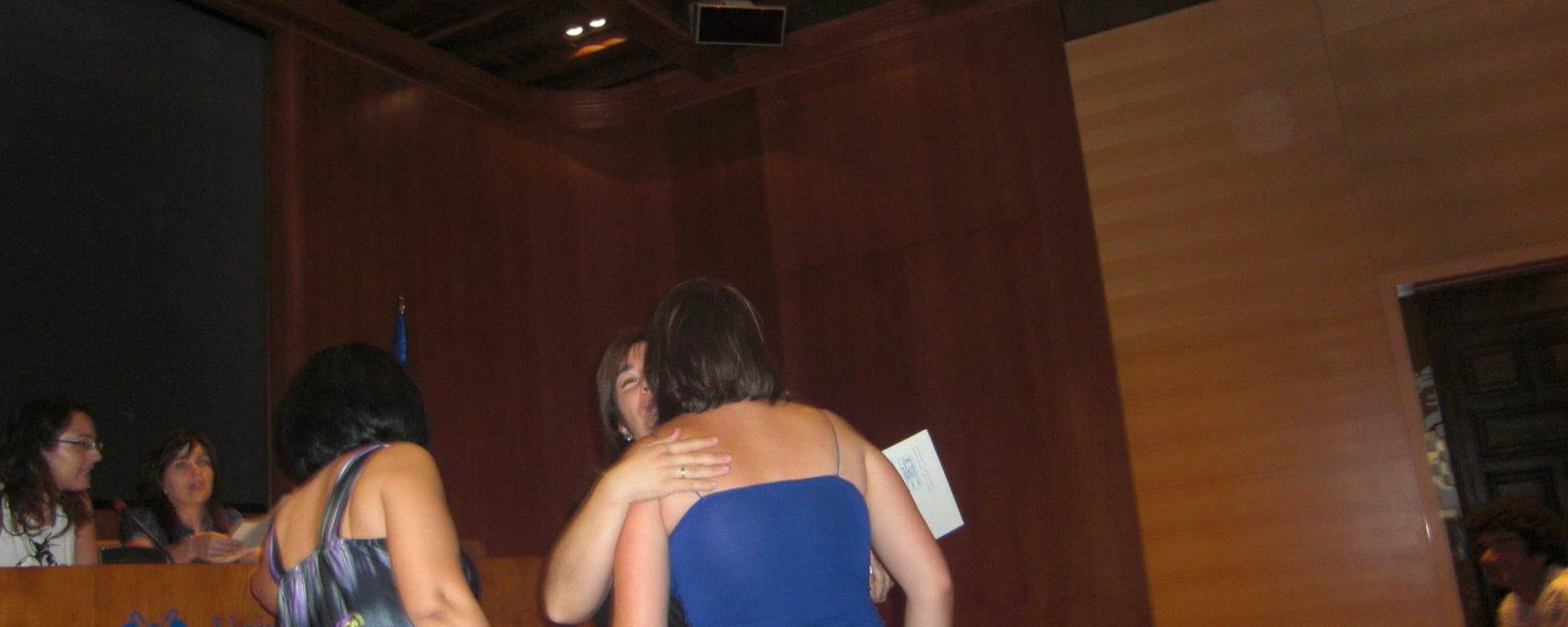 Entrega de diplomas (junio 2009)