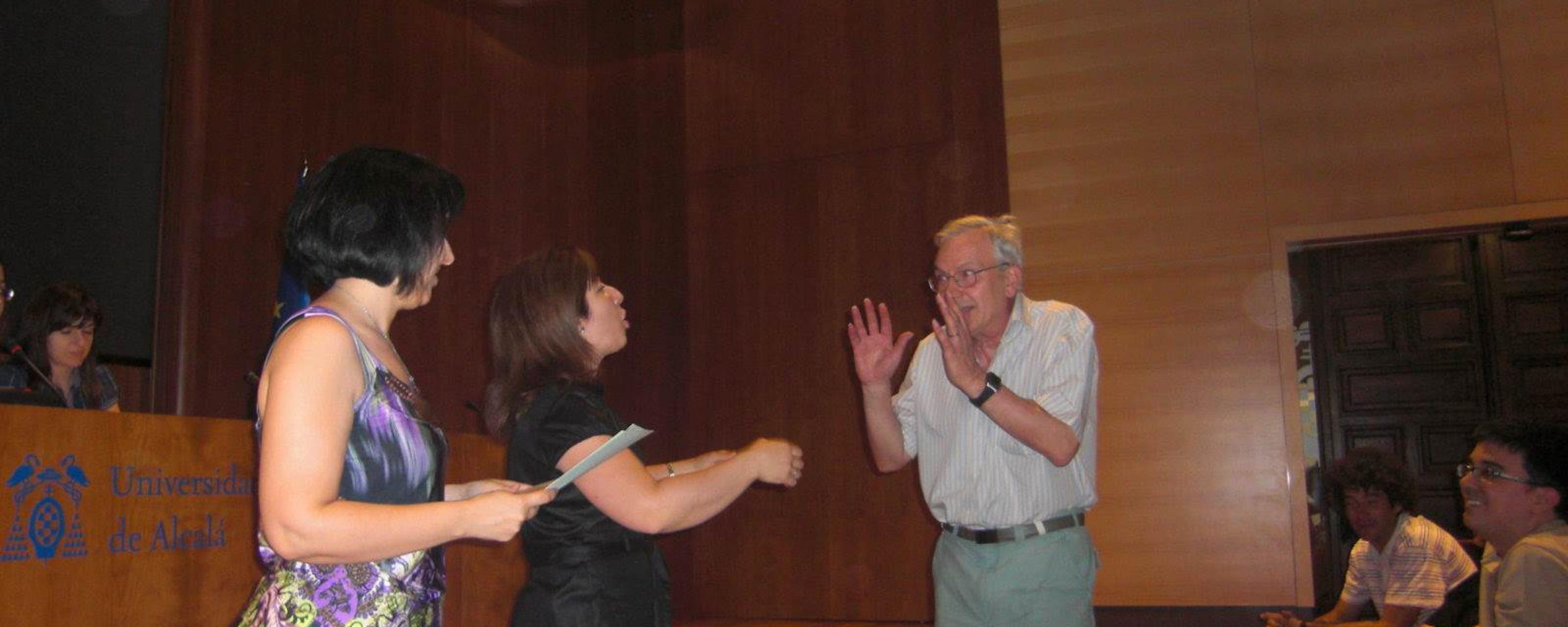 Entrega de diplomas (junio 2009)