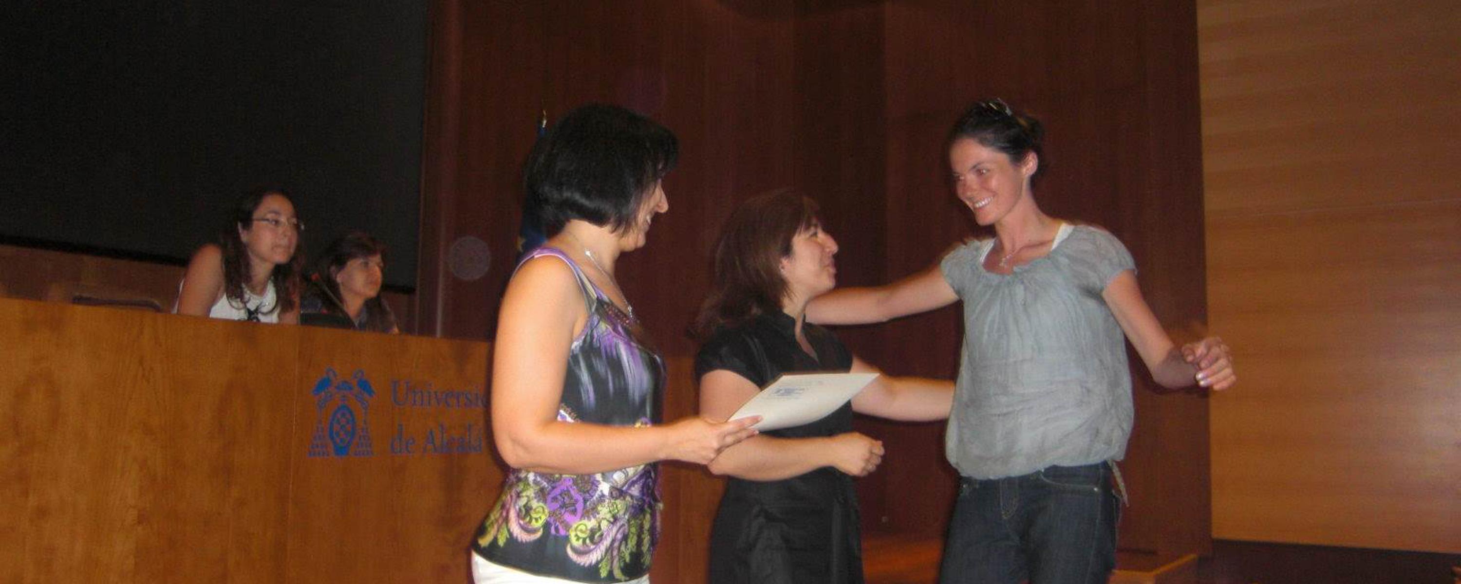 Entrega de diplomas (junio 2009)