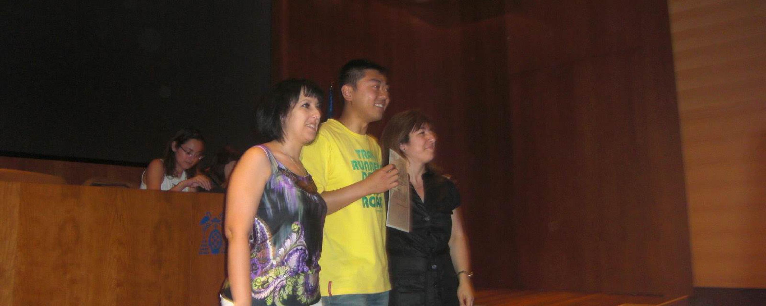 Entrega de diplomas (junio 2009)