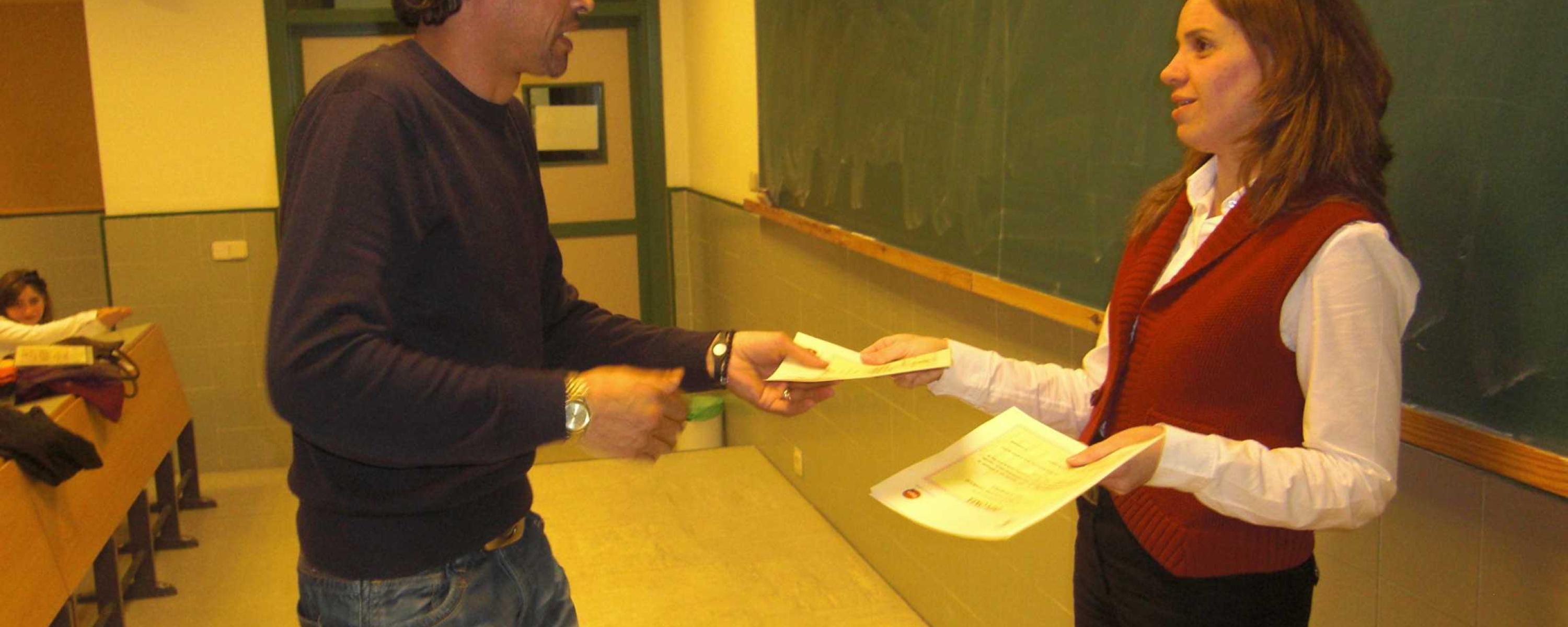 Diplomas curso español para inmigrantes (Guadalajara)