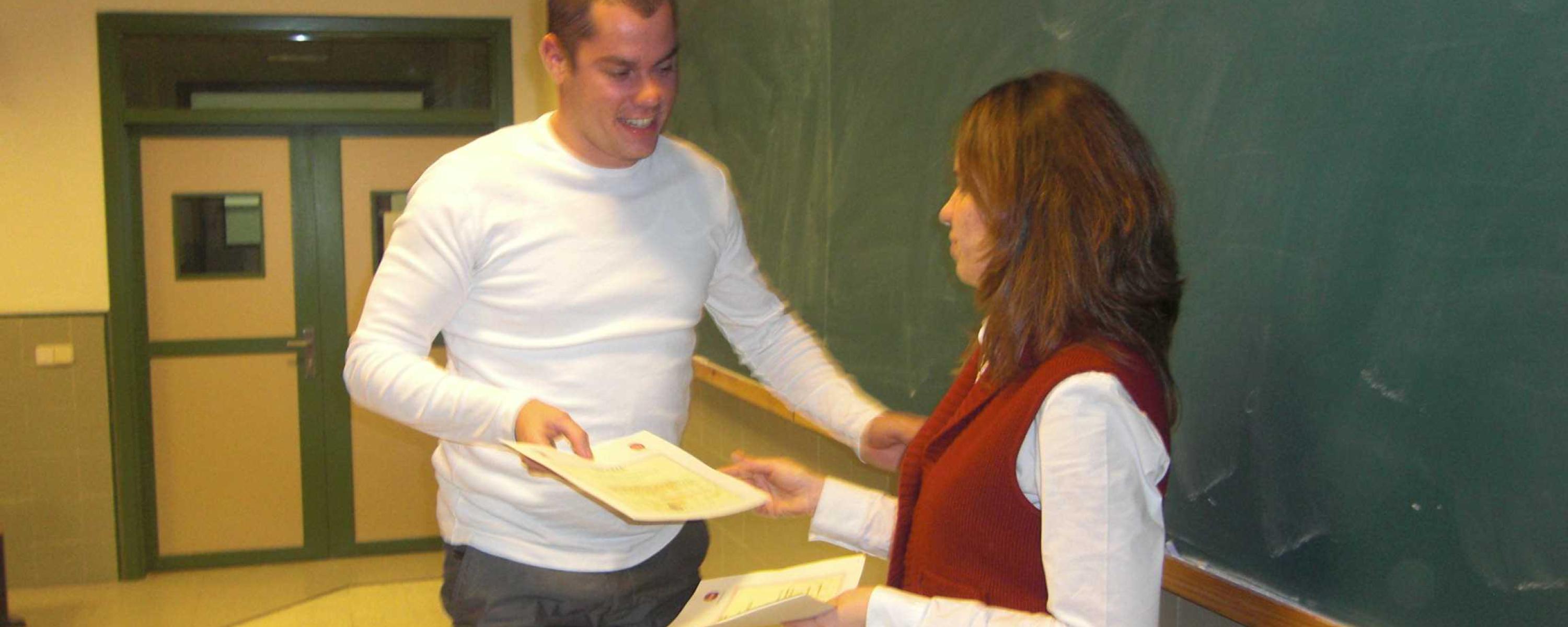 Diplomas curso español para inmigrantes (Guadalajara)